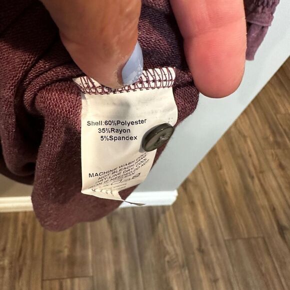 SIMPLE 3X Long Sleeve Dress - Picture 8 of 9